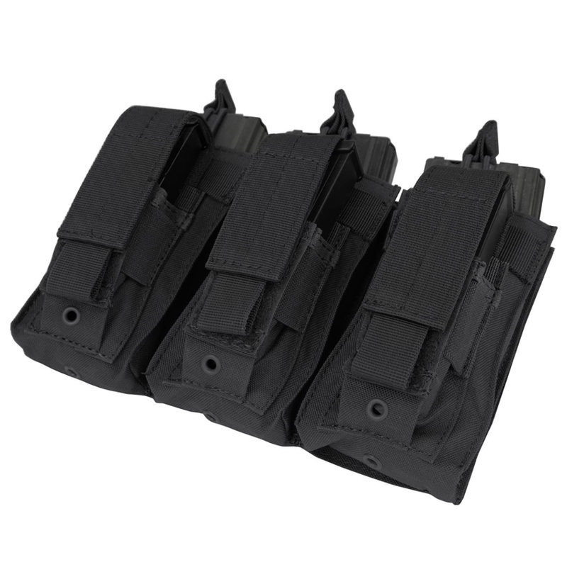 M4 and Pistol Mag Pouch Tactical Molle Triple Magazine Pouches